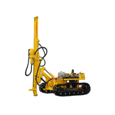 China High drilling efficiency SKL100A crawler 30M depth dth drilling rig for highway for sale