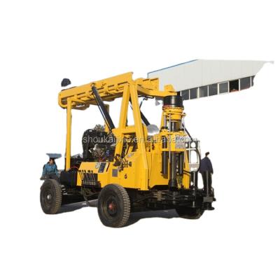 China XYX-3 Core Drilling Trailer Mounted Water Well Drilling Rig for sale