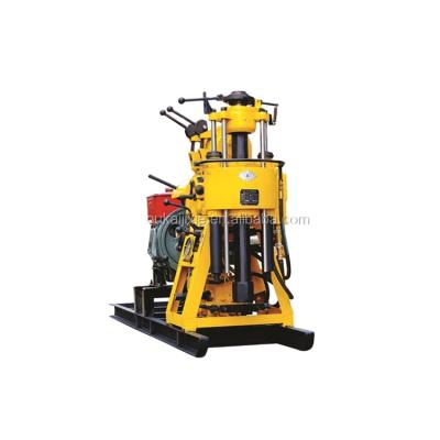 China Hydraulic Chuck Diesel Engine Trailer Mounted XY-130 Core Drilling Machine For Soil for sale