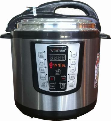 China Large 8L Intelligent Electric Pressure Cooker Large Household Multi Functions for sale