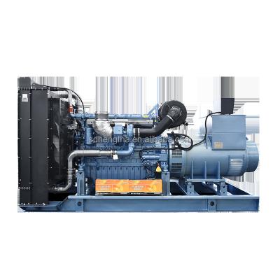 China super power generators 300kw/400kw/500kw/600kw diesel industrial weichai diesel generators 500kw made in china HFW500GF for sale