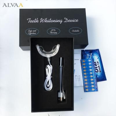 China Logo Label LED Light Home Private Teeth Whitening Pen Kit for sale