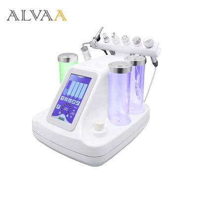 China Blackhead Facial Clean Hydraulic Facial Acne Remover Small Spa Machine Korea Bubble Microdermabrasion Machine for sale