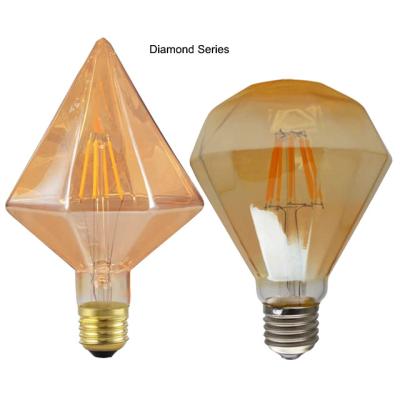 China Newest Selling Residential Hot Large Decorative Gradient Color Ball Soft Edison Led Light Bulb Soft Filament Edison Led Light Bulb for sale