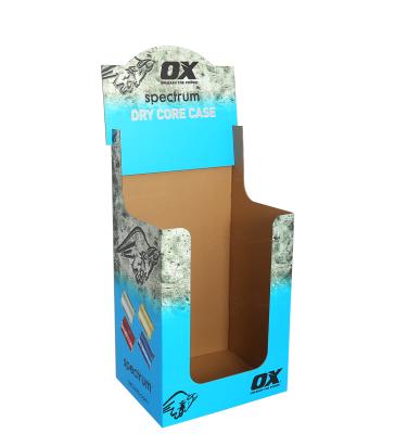 China Promotion Paper Display Cardboard Bin Display Rack For Promotion Retail Promotion Display For Tools for sale