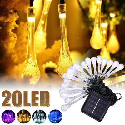 China Desktop ANBAO Solar LED String Lights Fairy Lights String Lights Christmas Patio Lawn Garden Wedding Party and Holiday Decoration for sale