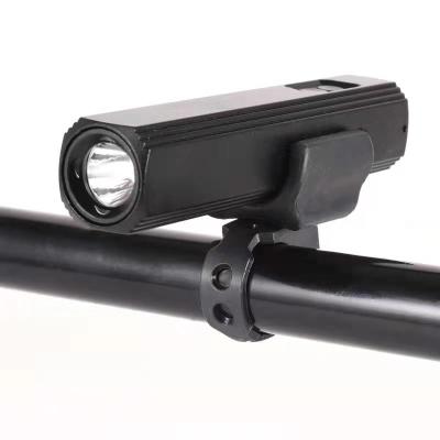 China Bicycle USB Headlight 2000mAh FlashlightAlarm Bell Front Light Rainproof Rechargeable Cycling Horn AB-BF09 for sale