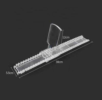 China Widly uses for Clear Breakable Dairy Lifter Goods Shelf Lifter System Product Holder for Supermarket for sale