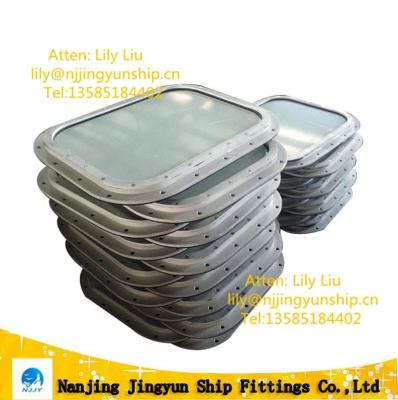 China waterproof aluminum marine aluminum or steel or copper window/aluminum window/boat windows for sale