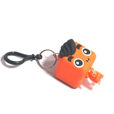 China Promotional Gift Souvenir Manufacturing PVC Key Chain Custom Logo 3D Embossed For Promotional Gifts for sale