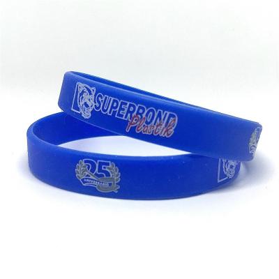 China Environmental Friendly Make Your Own Rubber Wristbands With Message Or Logo Custom Silicone Bracelets Wristband for sale