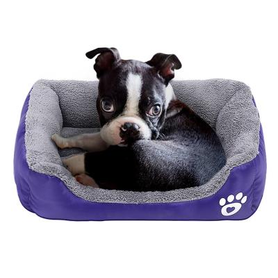 China Wholesale Custom Large Memory Travel Dog Bed Sofa Comfortable Soothing Orthopedic Foam Dog Bed for sale