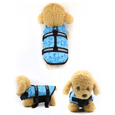 China Viable Hot Selling Dog Safety Life Vest Safety Vests For Harness Dog Swimming Life Jacket for sale