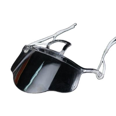 China Eco-friendly Plastic Clear Fog Nose And Mouth Shield for sale