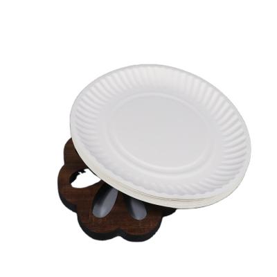 China Wholesale Disposable Paper Plates Disposable Tableware Sets Paper Plate Set Party Supplies for sale