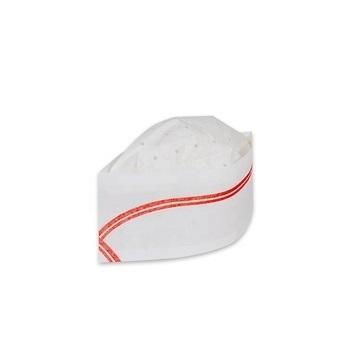 China Eco-friendly adjustable cheap disposable paper chef hat head cap for restaurants school for sale