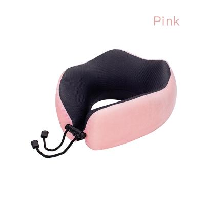 China New Space Memory Foam Anti-static Soft Slow Bound Neck Rest Travel Pillow Solid Neck Health Care U Shape Cervical Pillow for sale