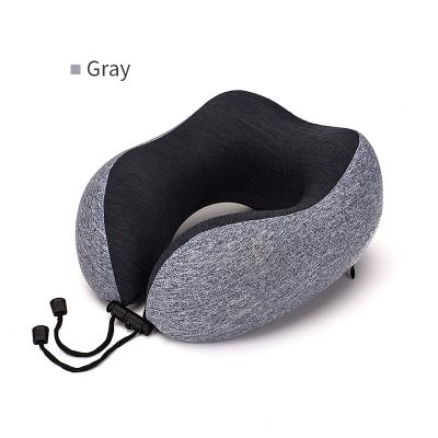 China Anti-static Cooling Eye Mask Set Neck Rest Cushion 3 In1 U Memory Foam Travel Neck Pillow for sale