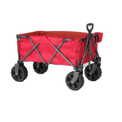 China Folding & large capacity & Easy to install wholesale cheap outdoor cart folding trolley cart beach camping garden cart for sale