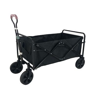 China Folding & large capacity & Easy To Install Rolling Beach Cart Portable Light Duty Adjustable Transport Cart for sale