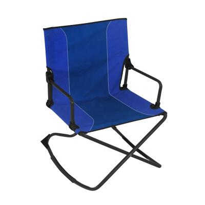 China Wholesale Outdoor Camping Rocking Garden Chair Folding Wide Rocking Chair Easy Installation for sale