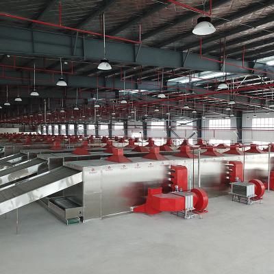 China Rostdichte Konjac-Trocknungs-Produktionslinie für Kräuter 3,75 kW 1000 kg/h zu verkaufen