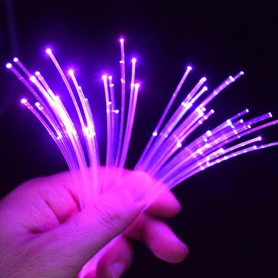 China PMMA 1500m/roll 1mm plastic pmma optical fiber for ceiling starry sky lights for sale