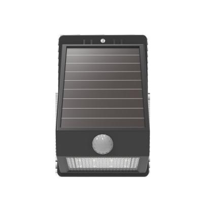 China Solar Garden Waterproof Led Motion Sensor With Pir Sensor Outdoor Lighting Fixture Wall Lights for sale