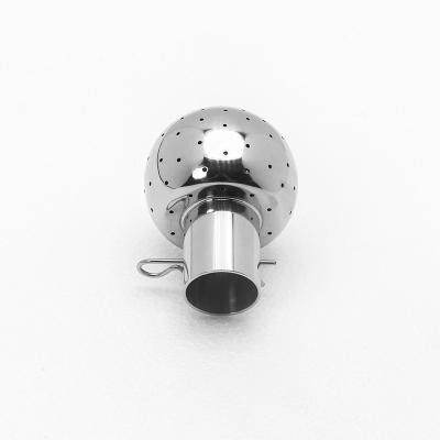 China The trusses opening of the spray is 2.5mm sanitary rotary spray ball for tank cleaning for sale