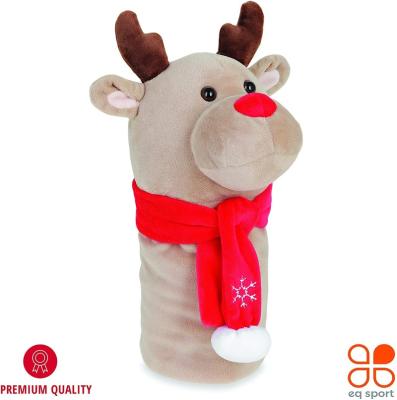 China OEM / ODM Popular Animal Reindeer Golf Head Cover For Antlers And Drivers for sale