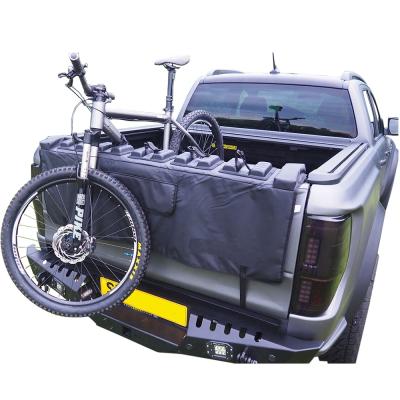 China YCSUNZ Factory-Direct Factory-Direct Universal Truck Tailgate Bikes Pads With 2 Case Carries Up To 5 Bike Truck Box Bike Rack For RANGER Accessories for sale