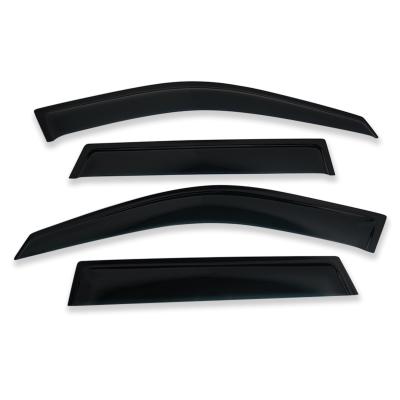 China With 3m stape With 3m stape For Corolla 1991-1998 Auto Exterior Window Sun Visor Deflector Rain Guard Black 1.8mm Sunz Accessories 4pcs for sale