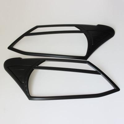 China With 3m stape With 3m stape For 2014 2012 And ABS Posterior D-Max Matte Black Headlight Surrounds for sale