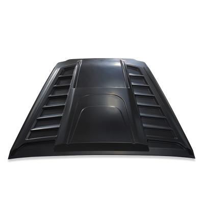 China Morden Morden Deluxe 2021 Hood Scoop For Navara Scoop Cover Black Color 4x4 Plastic Collection Accessories Deluxe ABS Large for sale