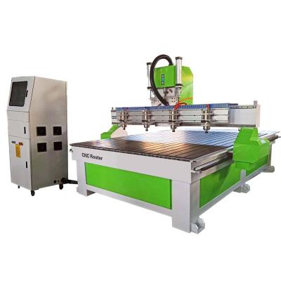 Chine Wood Acrylic PVC Engraving Cutting CNC Router Machine Relief Wood Engraving Machine Cylinder CNC Milling Machine Multi Heads à vendre