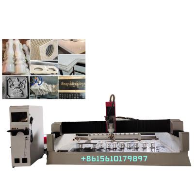 China 1325 Cheap Multifunctional Marble Router Marble Granite Stone Machine ATC Stone Quartz Stone Engraving Machine for sale