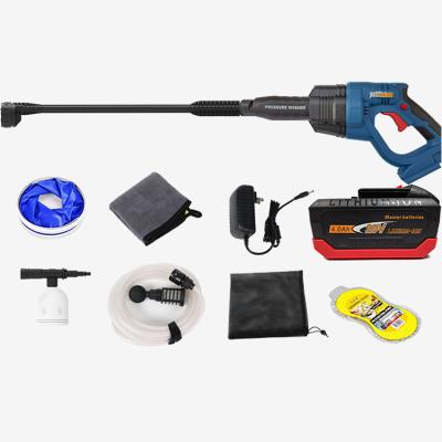 China Critical Cleaning / Multifunctional Electric Cordless High Pressure Gun No Residue Remover Gasket For Car for sale