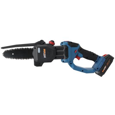 China Anti-Slip Portable Chainsaw 20Vdc One-hand Portable Lithium Chainsaw For Tree Branch Trimming for sale