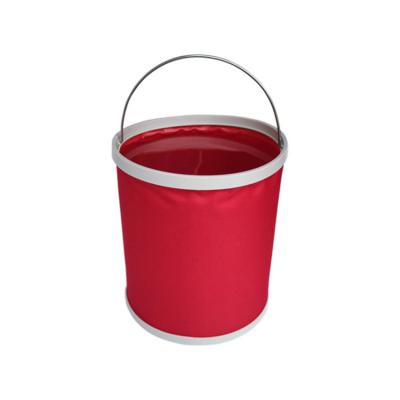 China Pail Folding Water Storage Bucket Viable Camping Portable Water Bucket Fishing Waters for sale