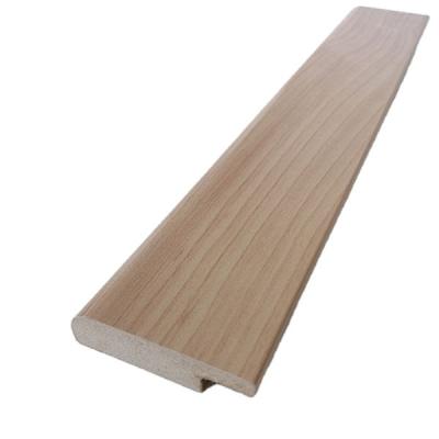 China Best Selling Board2# MDF Modern Waterproof Skirting Board Abnormal Indoor Decoration for sale