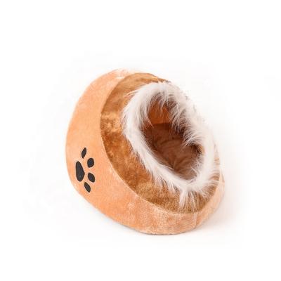 China Wholesale Creative Round Breathable Cat And Dog Pet Bed Hot Customized Size Pet Sleep Bed Pet Supplies for sale