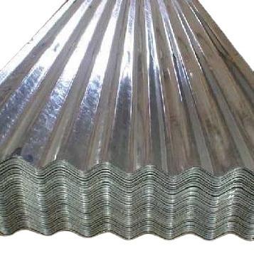 China Flange Plate 665mm Metal Roofing Zinc Coated Galvanized Corrugated Steel Sheet for sale