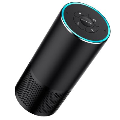 China Wireless Microphone Altavoz Alexa Simple Style Control Network Connection Smart Speaker With LED Indicator for sale