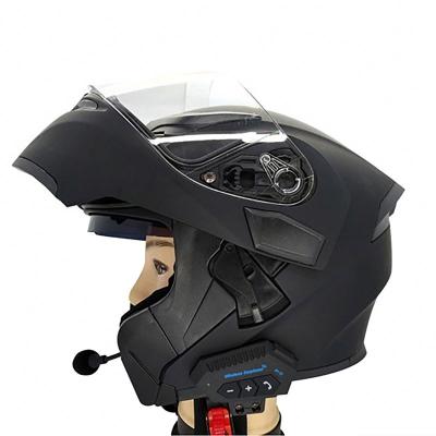 China Comfortable Wearing While Riding Motorcycle Helmet Bone Conduction Headphones Motorcycle Headset Wireless Headphones Wholesale Hands Free Helmet With MIC for sale