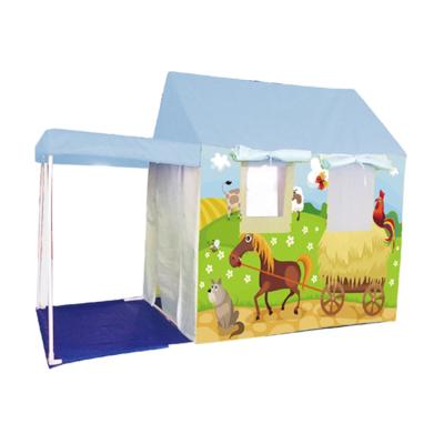 China Eco-friendly Kids Play Tent House Polyester Material Indoor Tent Durable Kids Play Tent for sale