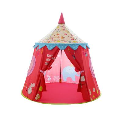 China Easy Set Up Kids To Fold Able Girls Room Indoor Outdoor Folding Room Play Tent Princess Castle Play Tent for sale