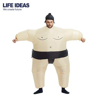 China Event Amazon Sports Popular Game Sumo Suit Explosion Inflatable Cosplay Costume For Sports Meeting Adults for sale