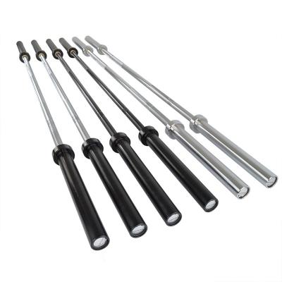 China stainless steel straight barbell barbell gym weightlifting barbell straight bar for sale for sale