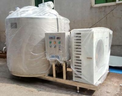 China Farms 1000L Bulk Milk Cooler Cooler Machine Receiver for sale