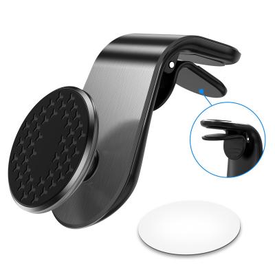 China Car Adjustable Wholesale Magnetic 360 Degree Air Vent Mount Cell Phone Holder Stands for sale